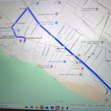 Jo-Ma Apartma - Safe Parking Lublana Zewnętrze zdjęcie