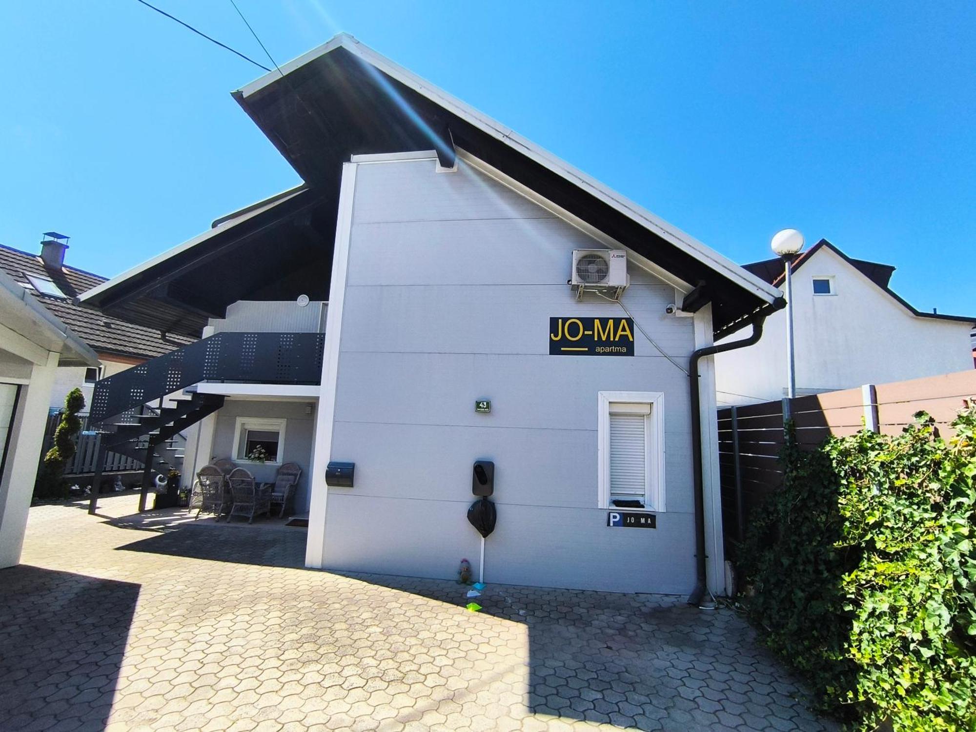 Jo-Ma Apartma - Safe Parking Lublana Zewnętrze zdjęcie